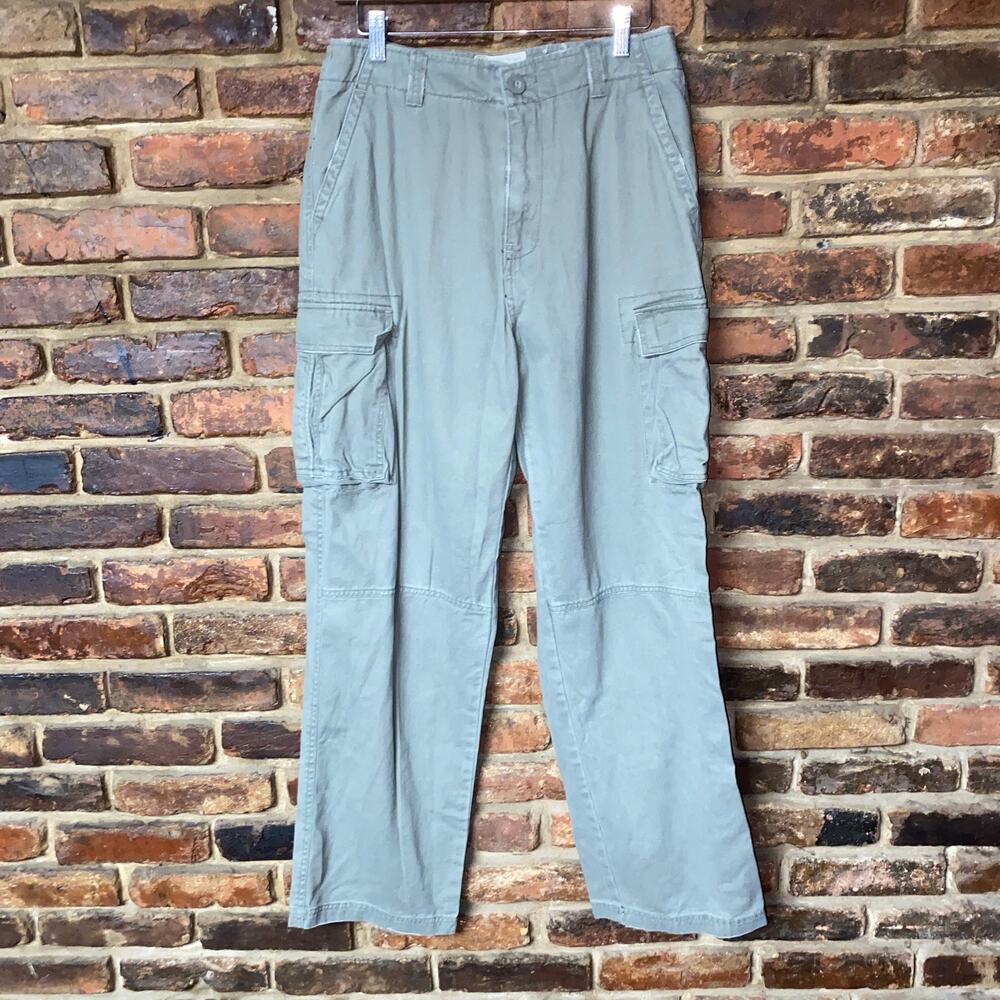 Iron Gear Boys Olive Green Straight Leg Cargo Pants Youth Size 18